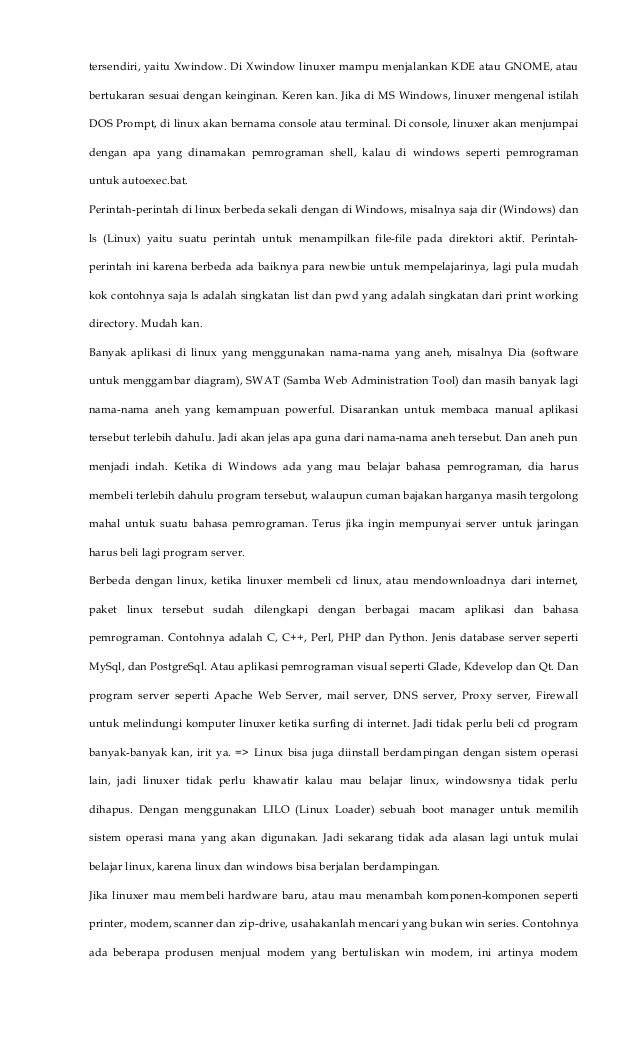 Modul Sistem Operasi