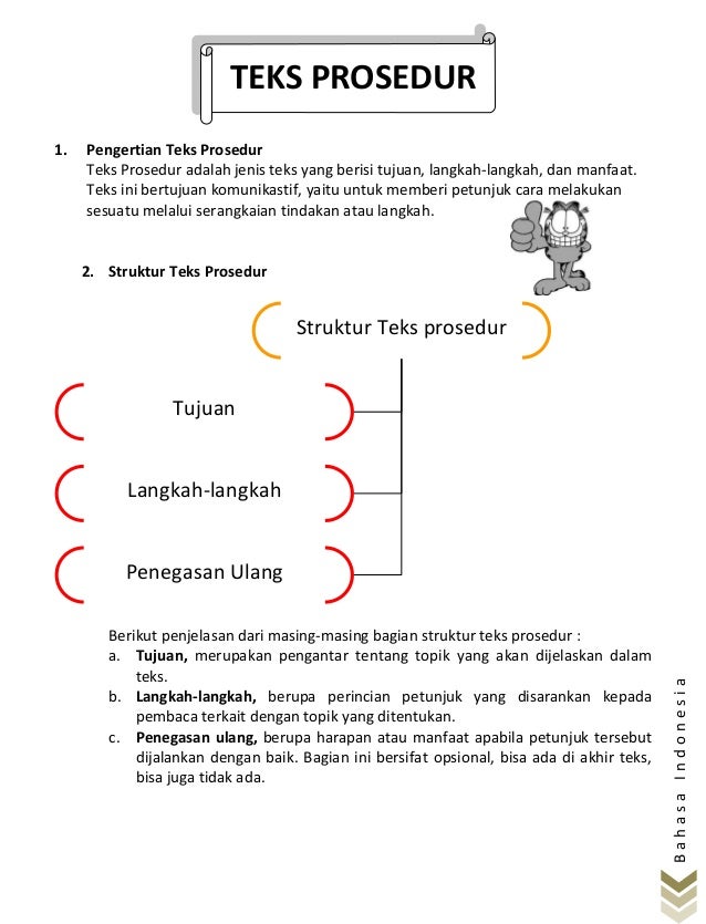 Modul Teks Prosedur Kelas Xi