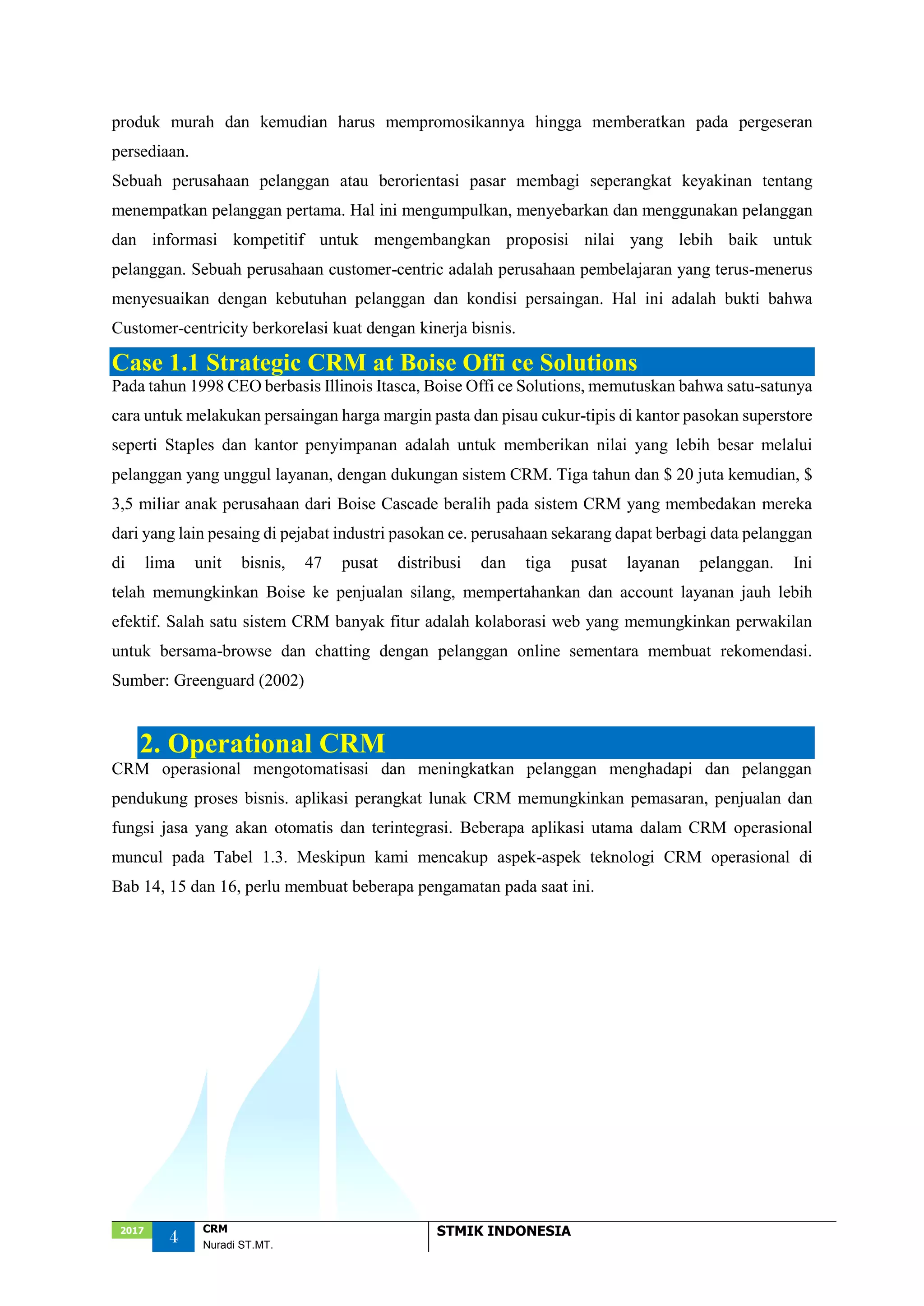Modul 01 crm | PDF