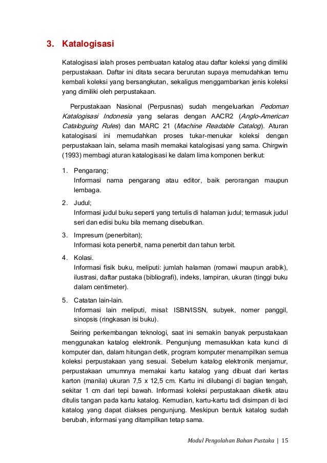 Modul01 Pengolahan Bahan Pustaka