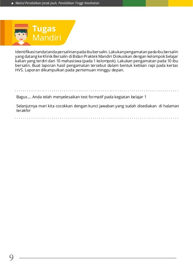klinik online bersalin kb 1 1 Modul