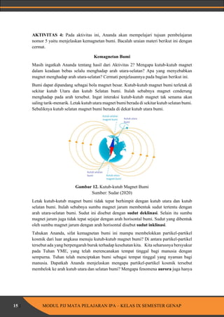 Modul 1 pembelajaran 1-kemagnetan dan induksi elektromagnetik | PDF