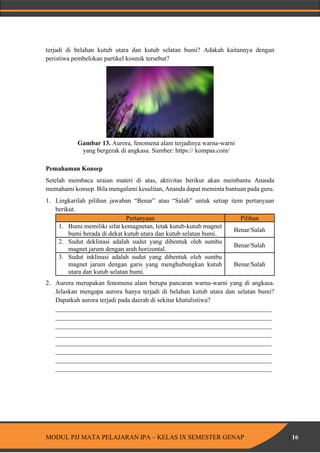 Gambar Sudut Deklinasi Dan Inklinasi