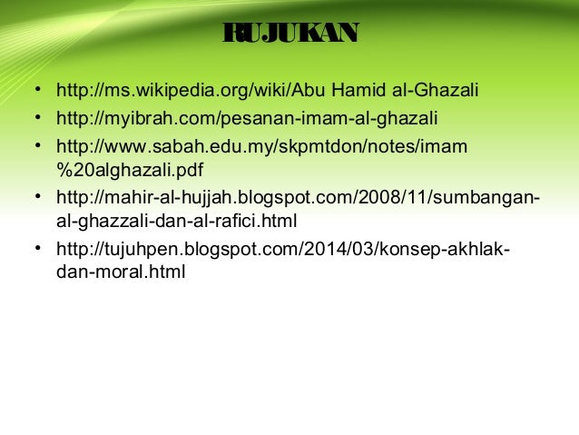 Akhlak Menurut Iman Al Ghazali