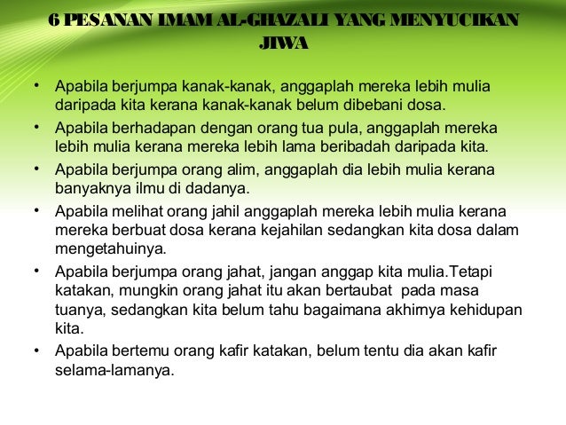 Akhlak Menurut Iman Al Ghazali