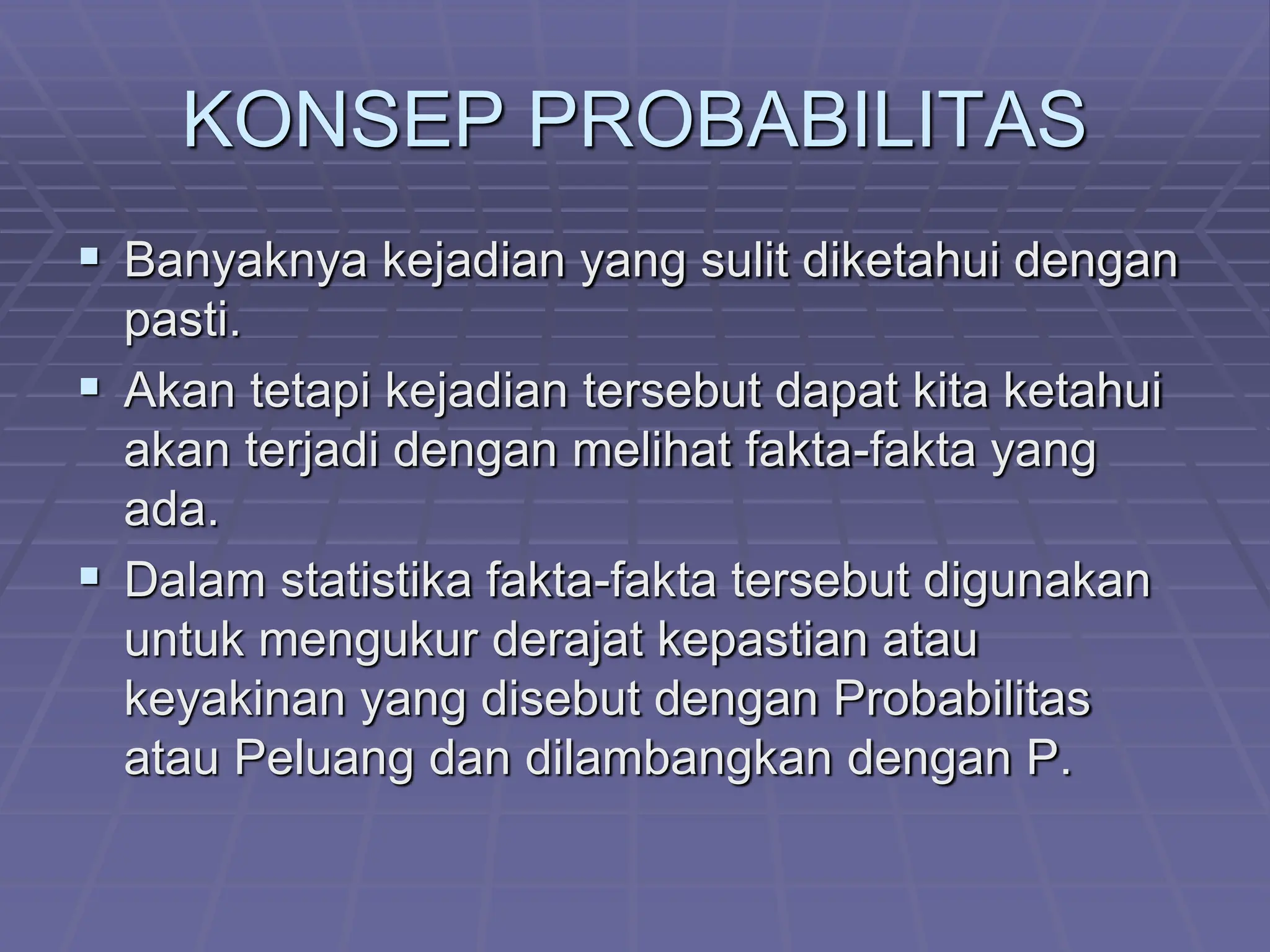 modul probabilitas pada teknik elektro yang perlu diketahui | PPT