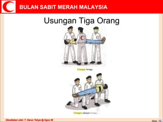 Usungan Tiga Orang Slide:   