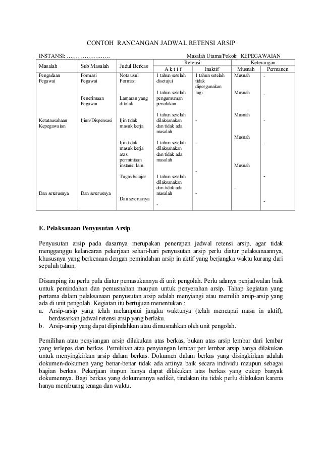 Modul 12 dan 13 peny arsip dan pemeliharaan