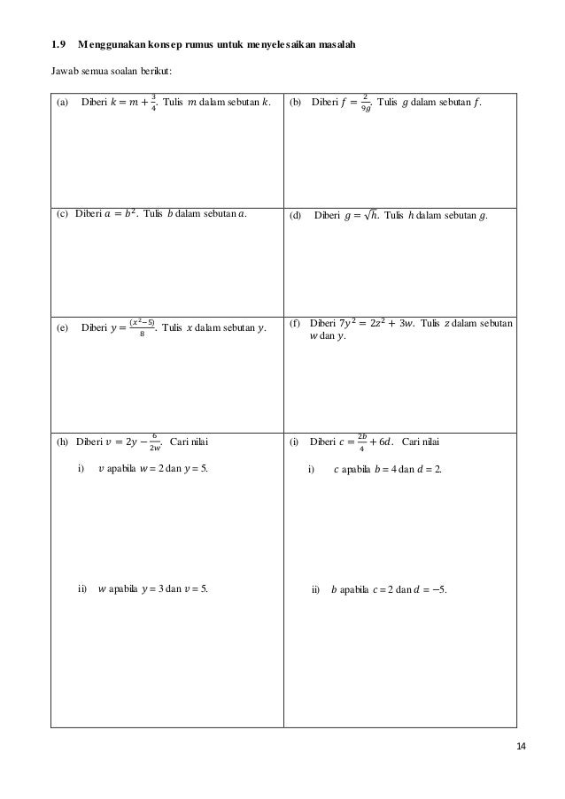 Modul 1 algebra