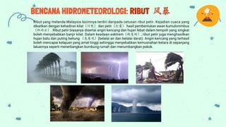 Modul 1 DRR Daerah Baram berkaitan bencana yang bakal berlaku di daerah ...