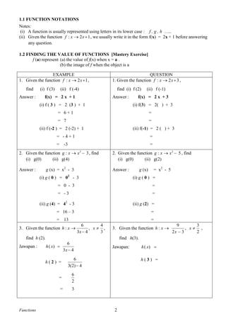Modul 1 functions | PDF