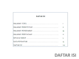 DAFTAR ISI
 