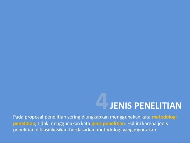 Panduan Menyusun Proposal Penelitian