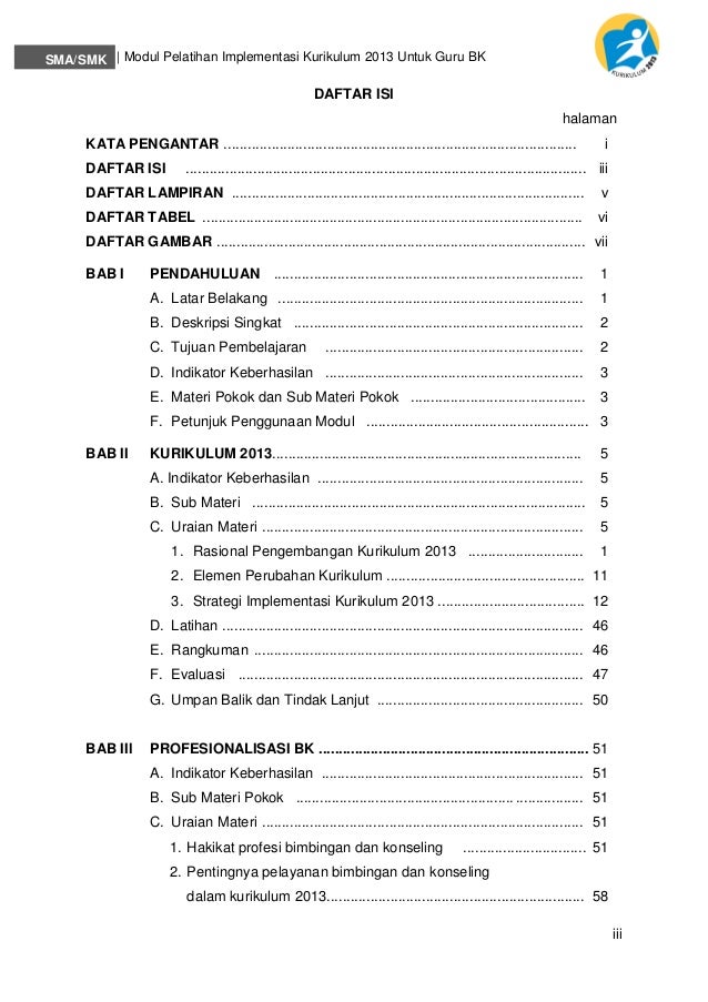 Modul 1 Kurikulum 2013 Dan Profesionalisasi Bk