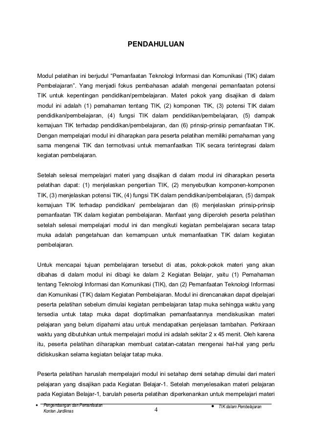 Modul 1 Modul Tik Untuk Pendidikan