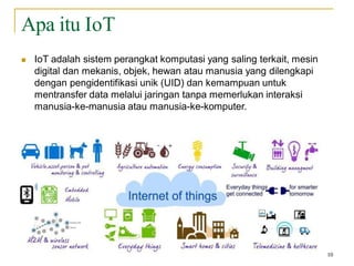 Modul 1 Pengenalan IoT digunakan untuk semua kalangan | PDF