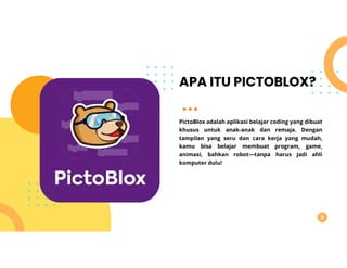 Modul 1 Indormatika Pictoblox kelas 9 SMP | PDF