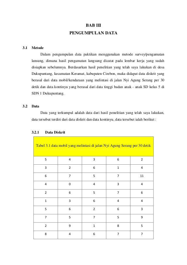 Modul 1 statistika deskriptif