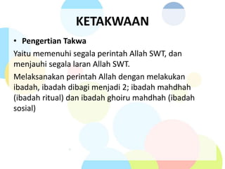 Modul 1 Tuhan yang maha esa dan ketuhanan.pptx
