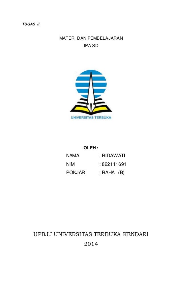 Rangkuman Materi Dan Pembelajaran Ipa Sd Pdgk 4503 Modul 5