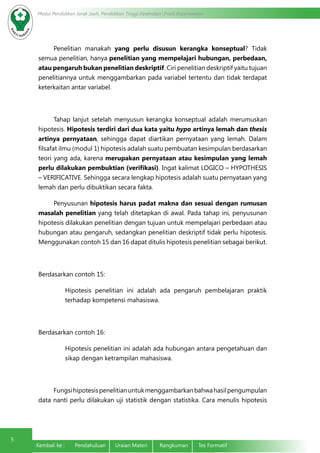 Kerangka Konseptual dan Hipotesis Penelitian | PDF