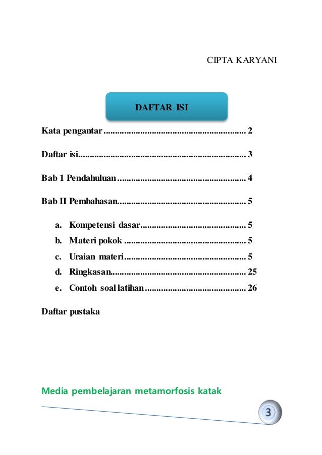 modul metamorfosis katak cipta karyani 3 638
