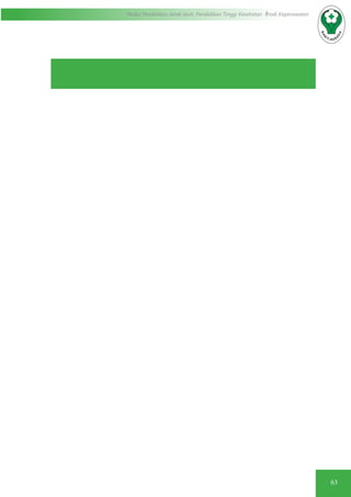 63
Modul Pendidikan Jarak Jauh, Pendidikan Tinggi Kesehatan Prodi Keperawatan
 