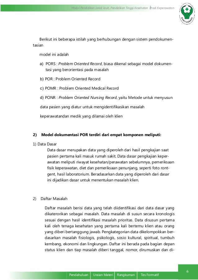 Modul 2 Dokumen Keperawatan Kb3 43683392