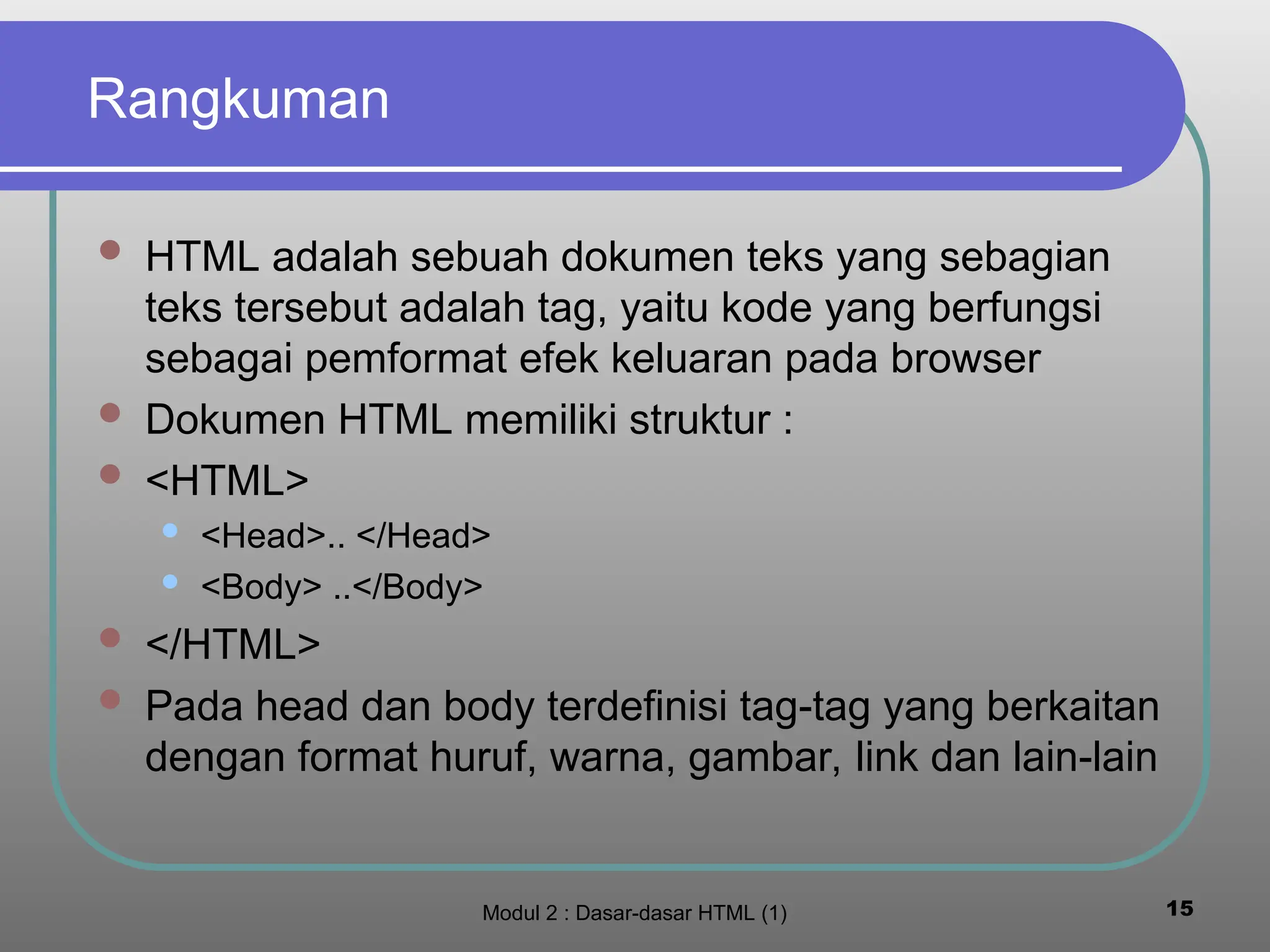 modul2 lanjutan HTML untuk anak kelas IX.ppt