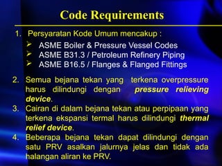 MODUL 2_INTRODUCTION TO Pressure Relief Valve | PPTX