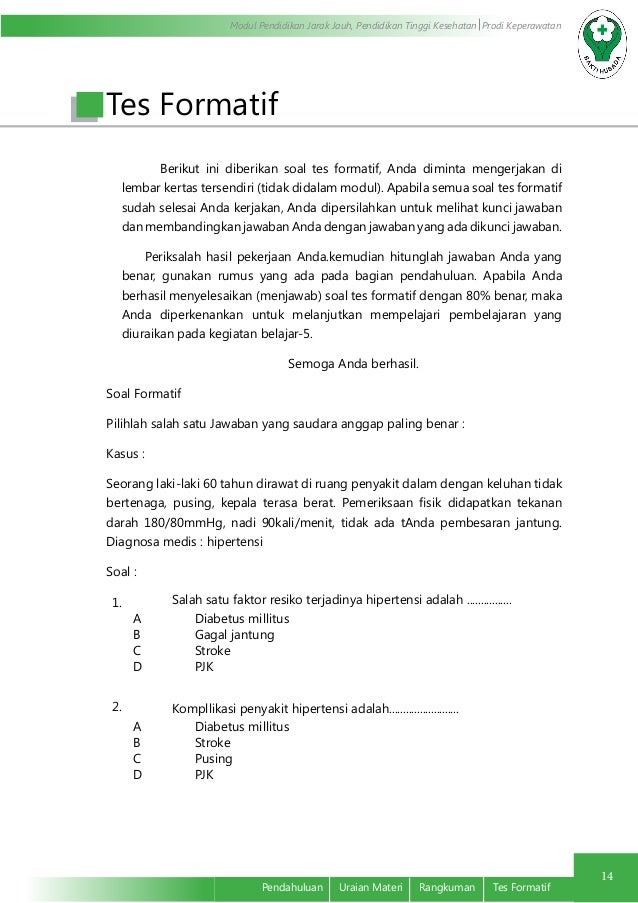 Berikut Soal Tes Beasiswa Uph Keperawatan, Terbaru! Berikut Soal Tes Beasiswa Uph Keperawatan, Terbaru!