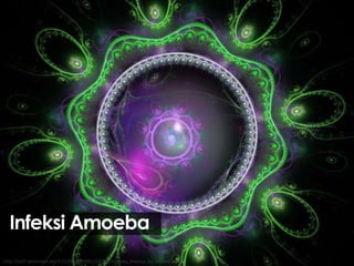 Infeksi Amoeba
http://th07.deviantart.net/fs71/PRE/f/2009/354/2/c/Amoeba_Proteus_by_Sickkness.jpg

 