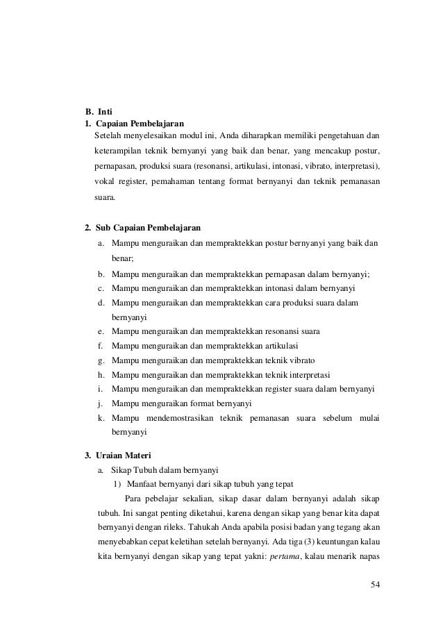 Mengapa Dalam Bernyanyi Harus Memperhatikan Intonasi Dan Tinggi