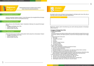 Modul Pendidikan Jarak Jauh Pendidikan Tinggi Kesehatan
Modul Pendidikan Jarak Jauh Jenjang Diploma 3 Program Studi Kebidanan
5
6
Kegiatan
Belajar 2
Tujuan Pembelajaran Umum
Setelah mempelajari kegiatan belajar 2, anda diharapkan bisa mengidentifikasi berbagai
komplikasi nifas dan tata cara penatalaksanaannya.
Secara khusus anda diharapkan dapat menjelaskan beberapa hal yang berhubungan
dengan:
•	 Gangguan psikologis masa nifas,
•	 Infeksi puerperalis, dan
•	 Kelainan pada mammae.
Untuk mencapai tujuan tersebut, pokok-pokok materi yang harus anda pelajari meliputi
•	 Gangguan psikologis masa nifas,
•	 Infeksi puerperalis, dan
•	 Kelainan pada mammae.
MENGIDENTIFIKASI KOMPLIKASI NIFAS
DAN PENATALAKSANAANNYA
Tujuan Pembelajaran Khusus
Pokok - Pokok Materi
Uraian
Materi
Barangkali anda punya pendapat tentang gangguan psikologis pada masa nifas, jika ya
sekarang tuliskan pendapat anda pada kotak berikut:
Bagaimana, apakah sudah menuliskannya, jika sudah sekarang lanjutkan mempelajari
uraian berikut ini.
I. Gangguan Psikologi Masa Nifas
A. Post Partum Blues
1. Definisi
Postpartumbluesmerupakanproblempsikissesudahmelahirkansepertikemunculan
kecemasan, labilitas, dan depresi pada ibu. Secara teori biasanya terjadi mulai minggu
ke 4.
2. Gejala baby blues antara lain:
a.	Menangis
b.	 Perubahan perasaan
c.	Cemas
d.	Kesepian
e.	 Khawatir dengan bayinya
f.	 Penurunan libido
g.	 Kurang percaya diri
3. Faktor-faktor penyebab
Faktor yang menyebabkan terjadinya postpartum blues:
a.	 Ibu belum siap menghadapi persalinan
b.	 Adanya perubahan hormon
c.	 Payudara bengkak dan menyebabkan rasa sakit atau jahitan belum sembuh.
d.	 Pengalaman dalam proses persalinan dan kehamilan.
e.	 Latar belakang psikososial (tingkat pendidikan, status perkawinan, kehamilan yang
tidak diinginkan, riwayat gangguan kejiwaan sebelumnya, social ekonomi).
4. Hal-hal yang disarankan pada ibu adalah sebagai berikut:
a.	 Minta bantuan suami atau keluarga jika ibu ingin istirahat
b.	 Beritahu suami tentang apa yang dirasakan oleh ibu
c.	 Buang rasa cemas dan khawatir akan kemampuan merawat bayi
d.	 Meluangkan waktu dan cari hiburan untuk diri sendiri
Tuliskan apa yang anda ketahui
 