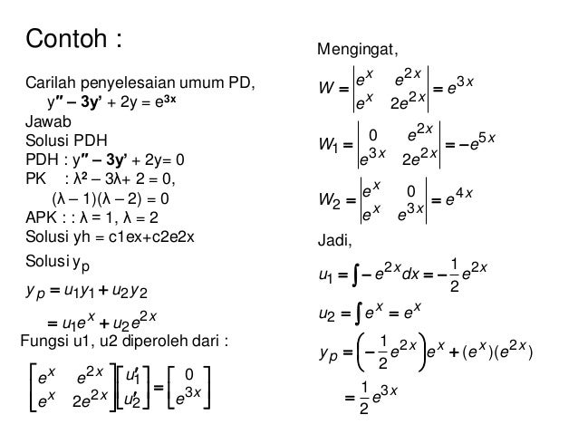 Modul 2 pd linier orde n