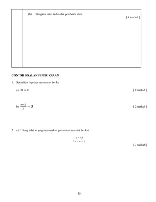 Modul 2 Persamaan Linear