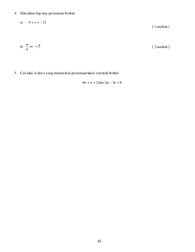 Modul 2 persamaan linear