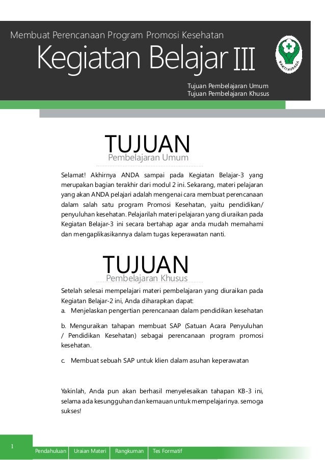 Membuat Perencanaan Program Promosi