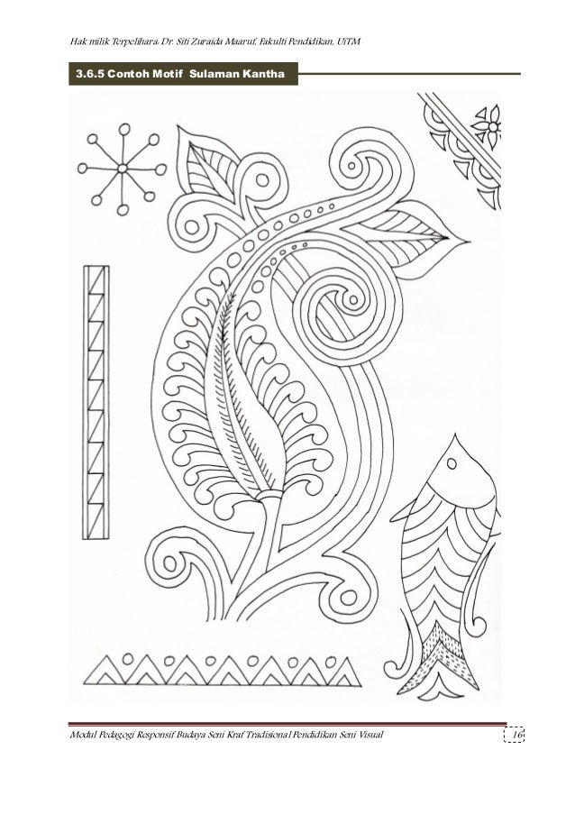 Modul 3 Seni Sulaman