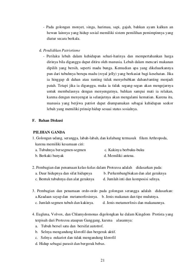 Modul 3 Keanekaragaman Hewan