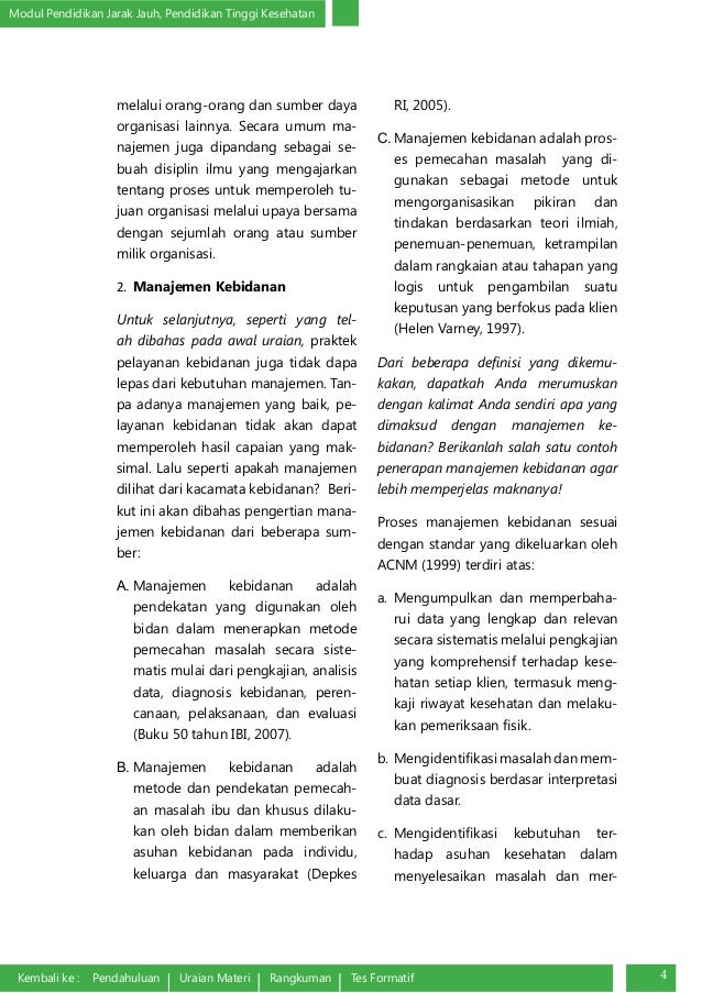 Manajemen Kebidanan