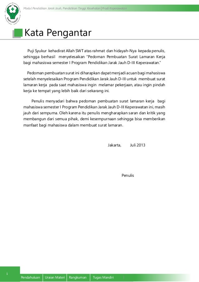 pindah tugas surat 4 Modul