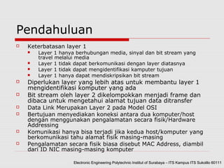 Modul 4 1 data link layer | PPT