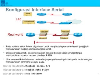 Modul 4 konfigurasi router | PPT