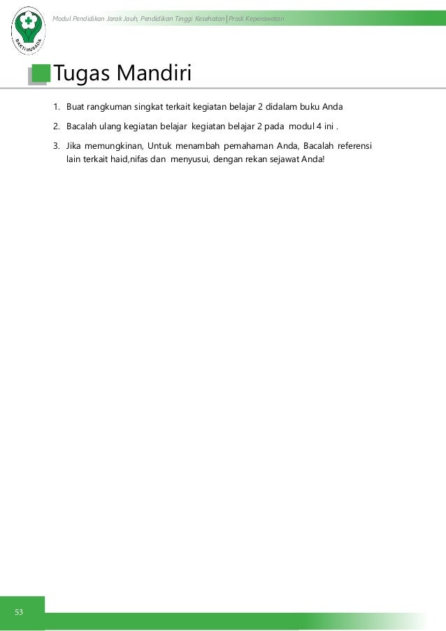 mandiri soal jawaban ujian dan cetak Modul 4