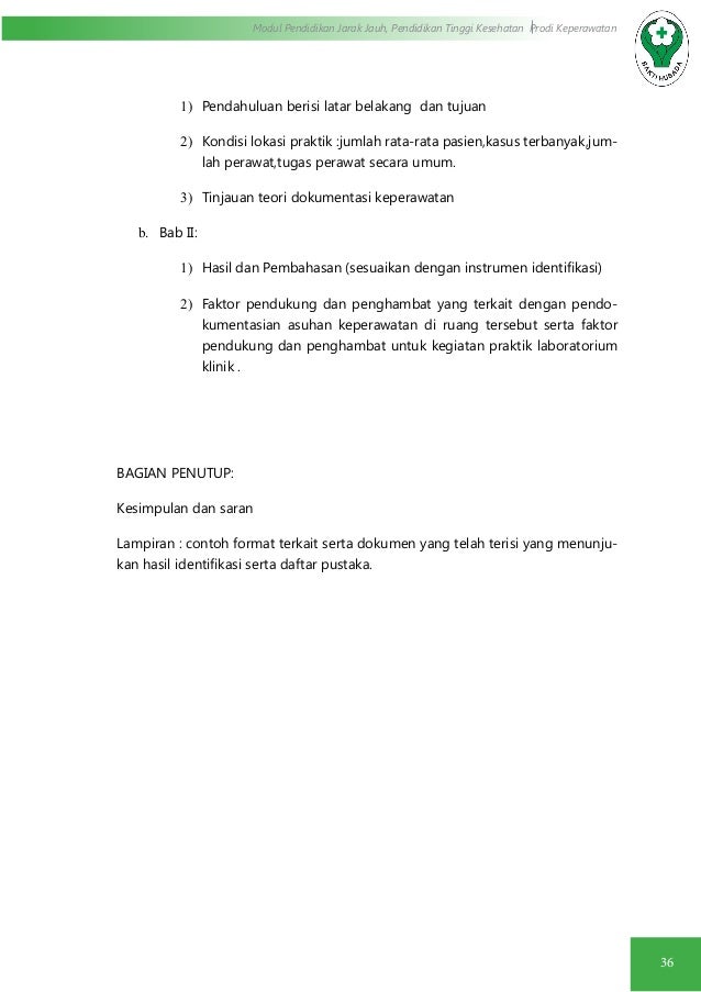 Modul 4 dokumen keperawatan