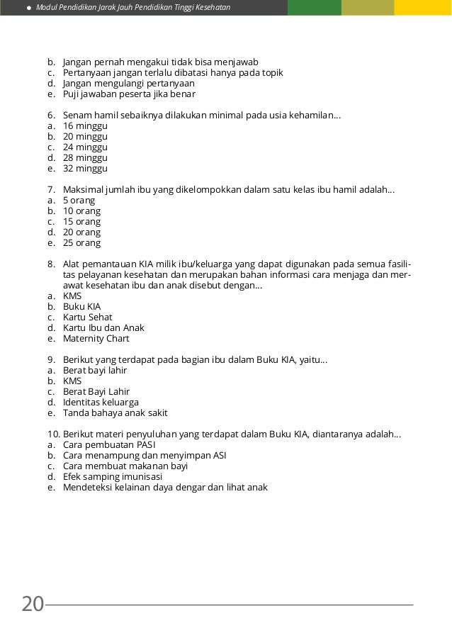 Modul 4 Kb 2 Kelas Ibu Buku Kia Dan Stiker P4 K