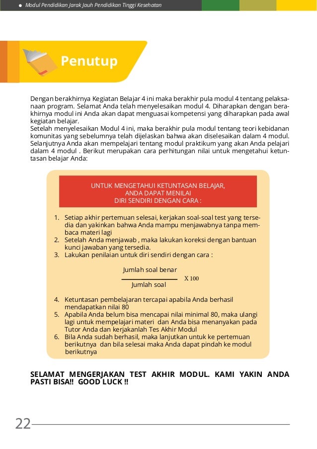 Modul 4 kb 2 kelas ibu, buku kia dan stiker p4 k