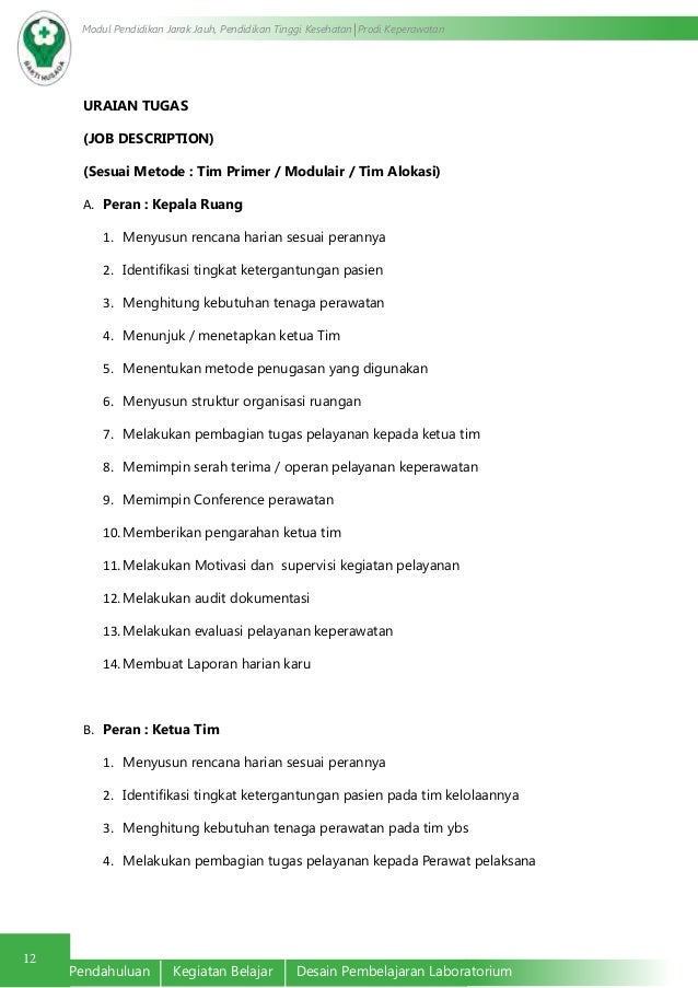 Manajemen dan Kepemimpinan Dalam Keperawatan