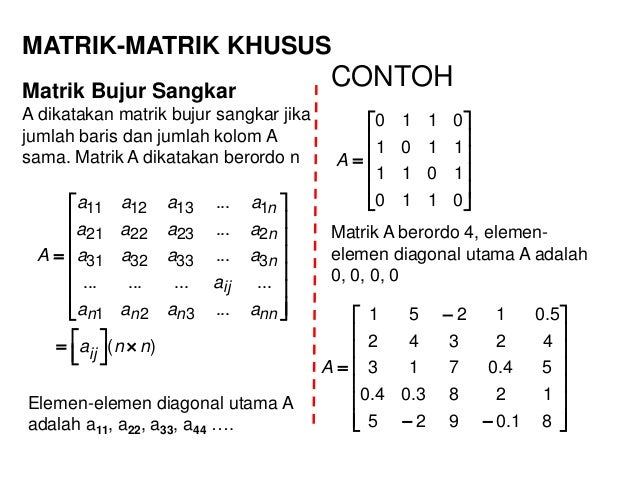 18 Contoh Soal Determinan Matriks 4x4 Kumpulan Contoh Soal